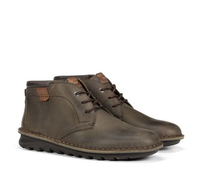 Dark green men's casual boots - comfort and style! FLUCHOS (SKU)2260,