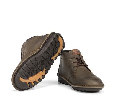 Dark green men's casual boots - comfort and style! FLUCHOS (SKU)2260,