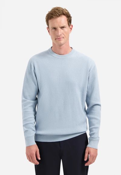 Light blue men's sweater - style and comfort for every day NO EXCESS (SKU) 29230920