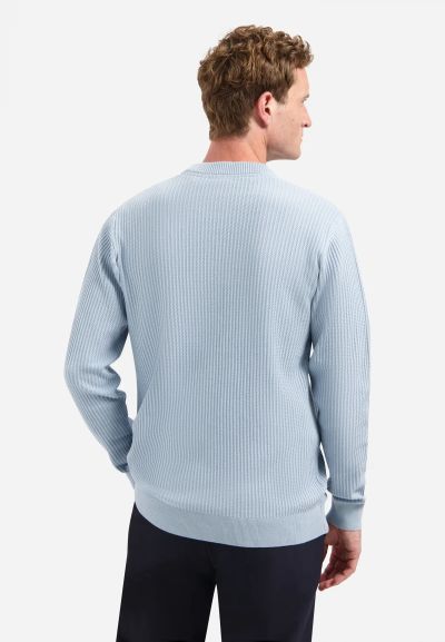 Light blue men's sweater - style and comfort for every day NO EXCESS (SKU) 29230920