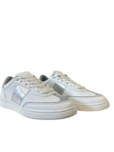 Бял дамски кец с лого - стил и комфорт! GAP (SKU)0061