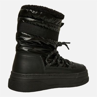 Black women's apres-skis - warm and stylish for winter! GAP (SKU)0003