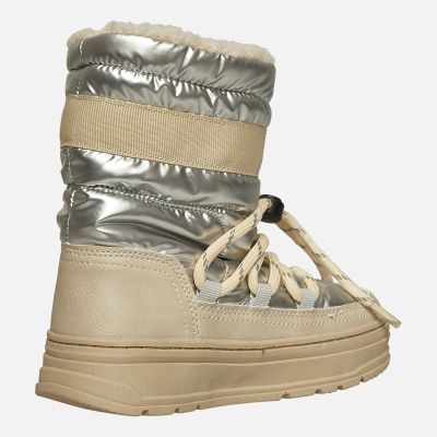 Beige women's apres-ski - Warm and stylish solution for winter! GAP (SKU)1620