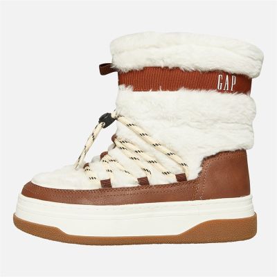 Brown down puffer jackets - Warm and stylish for winter! GAP (SKU)83810