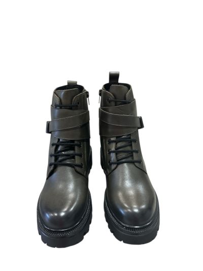 Green women's boot for every day - comfort and style!HOSIS MILANO (SKU)506