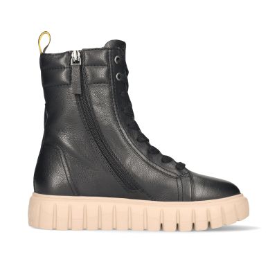 Black leather women's boots - elegant and comfortable! SALAMANDER (SKU)AUT31