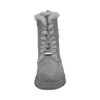 Gray women's boots with logo - elegant and comfortable!TT.BAGATT 9 SKU)ATW50