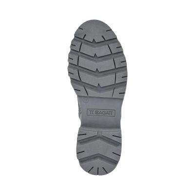 Gray women's boots with logo - elegant and comfortable!TT.BAGATT 9 SKU)ATW50