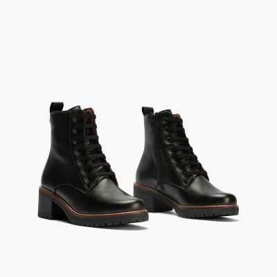 Elegant black heeled boots - style and comfort!PITILLOS (SKU)20223