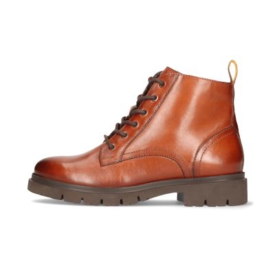 Women's cognac leather boots - Casual and comfortable!SALAMANDER(SKU)AU431