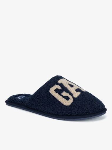Индиго елегантни домашни чехли с лого - комфорт и стил!GAP (SKU)3808