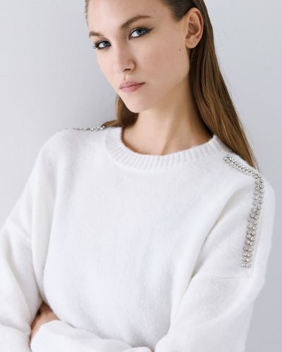 Women's sweater "Crystal Shine" - fine fluffy texture ACCESS FASHION (SKU) 8003