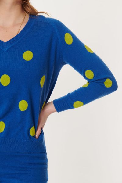 Fine knitted women's blouse - elegant and comfortable DERHY (SKU) A340033
