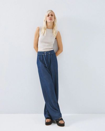 Дънкови Дамски Панталони Разкроен Крачол - Удобство и Стил ACCESS FASHION (SKU) 5077
