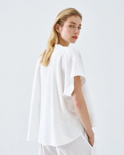 Елегантна Блуза от Вискоза с Къси Ръкави - Перфектният Избор ACCESS FASHION (SKU) 2049