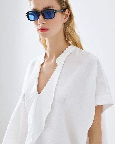 Елегантна Блуза от Вискоза с Къси Ръкави - Перфектният Избор ACCESS FASHION (SKU) 2049