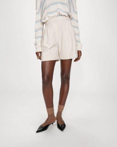 Women's high-waisted shorts SABLE - comfort and style GRACE & MILA (SKU) 13025