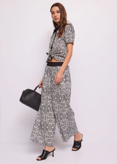 Ethnic cotton trousers - comfort and style in one GAUDI (SKU) 611BD25032