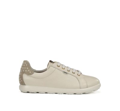 Cream Women's Sneakers - Casual and Comfortable FLUCHOS (SKU)2439