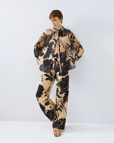 Elegant women's floral shirt - style and comfort ACCESS FASHION (SKU) 7067