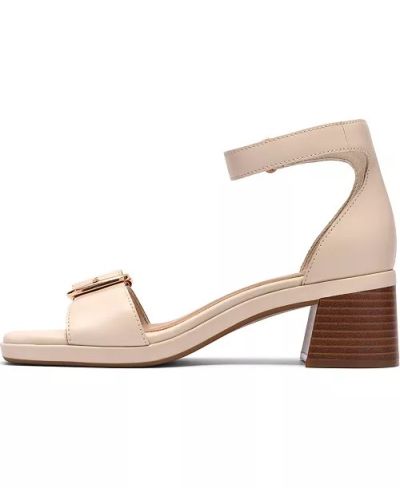 Beige heeled sandals - elegance and comfort!CLARKS (SKU)26186897