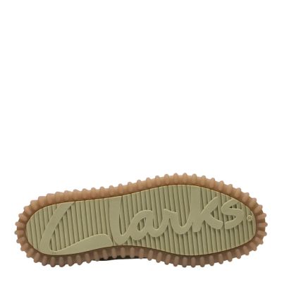 Green casual women's slippers - comfort and style!CLARKS (SKU)26186310