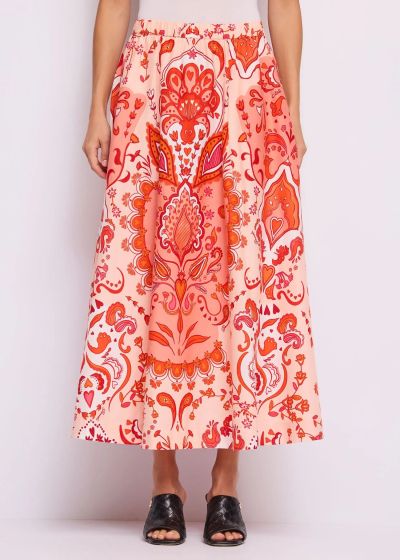 Midi Skirt with Elastic: Elegant and Comfortable GAUDI (SKU) 611BD75008