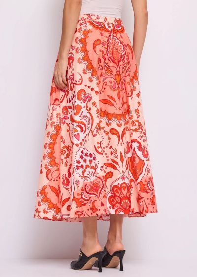Midi Skirt with Elastic: Elegant and Comfortable GAUDI (SKU) 611BD75008
