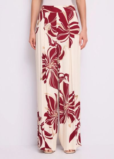 Elegant women's viscose trousers GAUDI (SKU) 611FD25038
