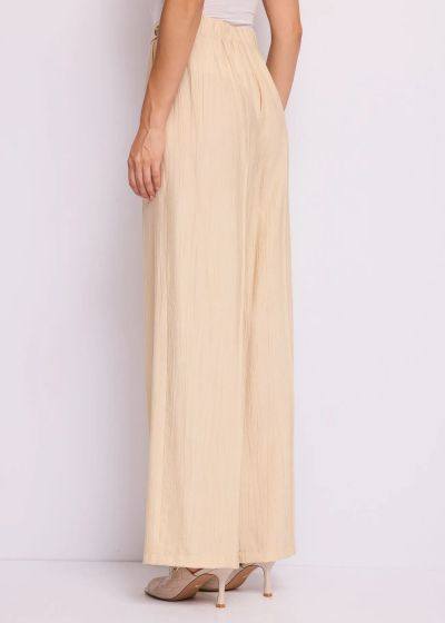 Elegant women's high-waisted trousers - simple style and comfort GAUDI (SKU) 611FD25037