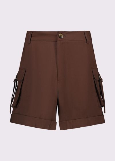 Women's viscose cargo shorts - comfort and style GAUDI (SKU) 611FD25014