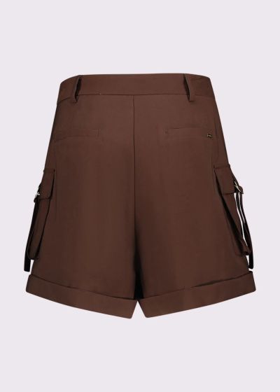 Women's viscose cargo shorts - comfort and style GAUDI (SKU) 611FD25014