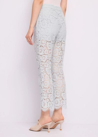 Elegant women's cotton lace trousers GAUDI (SKU) 611FD25009