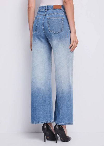 High-waisted jeans with pebbles - elegant and stylish GAUDI (SKU) 611BD26010