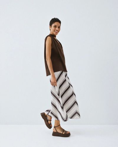 High Waist Midi Skirt - Elegant and Comfortable ACCESS FASHION (SKU) 6044