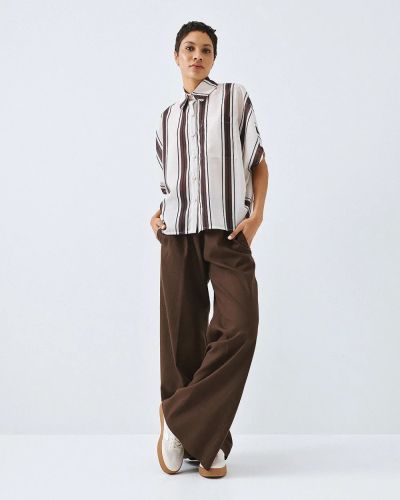 Oversize striped shirt – comfort and style ACCESS FASHION (SKU) 7059