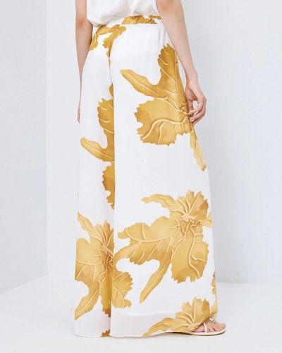 Women's floral high-waisted flared pants ACCESS FASHION (SKU) 5100