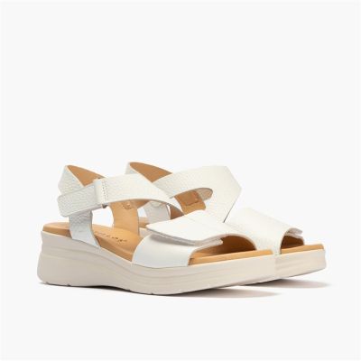 White women's platform sandals - Everyday comfort and style!PITILLOS (SKU)11293