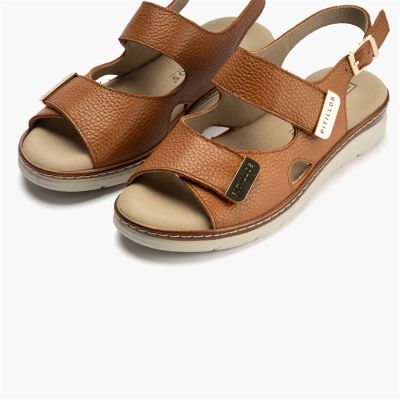Brown Women's Sandals - Casual and Comfortable!PITILLOS (SKU)11000