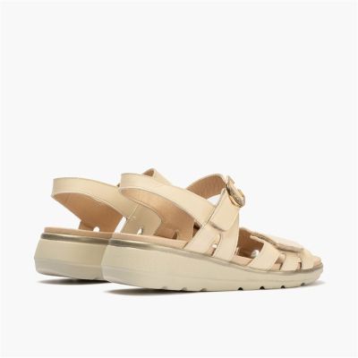 Cream women's sandals - elegant and comfortable for every day!PITILLOS (SKU)20311