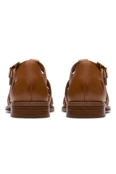 Brown Women's Roman Sandals - Summer Comfort CLARKS(SKU)26181218