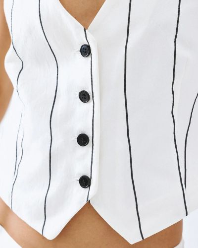 Short Women's Vest with Cross Back - Stylish and Comfortable ACCESS FASHION (SKU) 2179