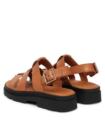 Women's casual brown sandal - stylish comfort for your summer look!CLARKS (SKU)26186587