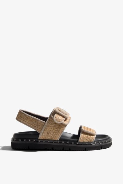RAVEL Women's Brown Genuine Leather Casual Sandals - Style and Comfort.REGARDE LE CIEL (SKU)MARTHA02