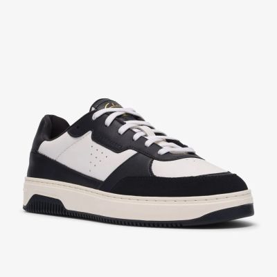Мъжки ежедневни кожени обувки /кецове от луксозна естествена кожа CLARKS (SKU)26186553