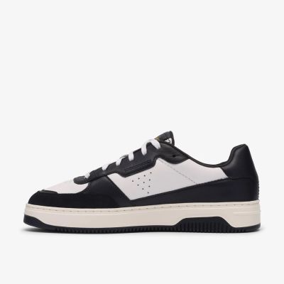 Мъжки ежедневни кожени обувки /кецове от луксозна естествена кожа CLARKS (SKU)26186553