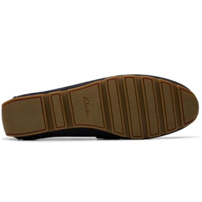 Мъжка класическа мокасина от тъмносин велур – елегантна и удобна!CLARKS (SKU)26184514