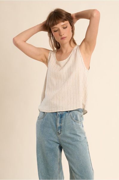 Women's Casual Top in Soft Viscose MOLLY BRACKEN (SKU) G962EE