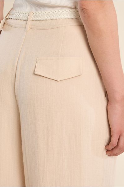 Women's viscose trousers - luxurious, comfortable and stylish MOLLY BRACKEN (SKU) TF140EP