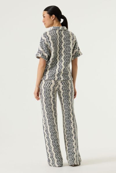 Women's high-waisted fine knit trousers - style and comfort GARCIA (SKU) O260111